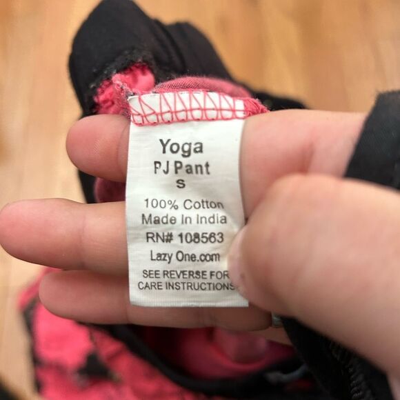 Women’s Lazy One I’m a Bear In The Morning Funny Pajama Pants - Picture 2 of 5